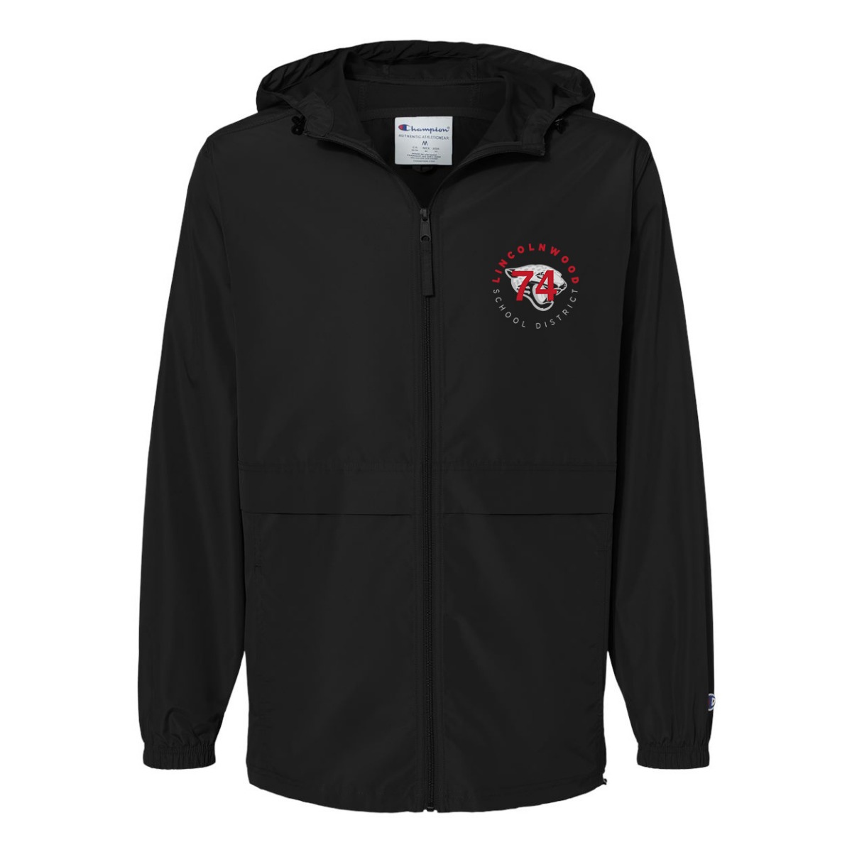 Champion – Embroidered Unisex Full-Zip Anorak Jacket (Available in 2 colors)