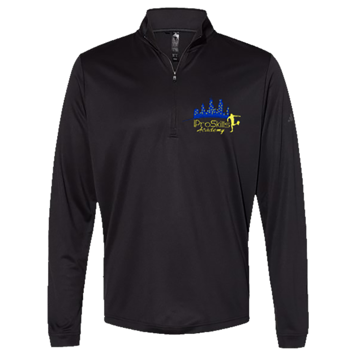 iProSkills Logo Embroidered Adidas Adult Lightweight Quarter Zip